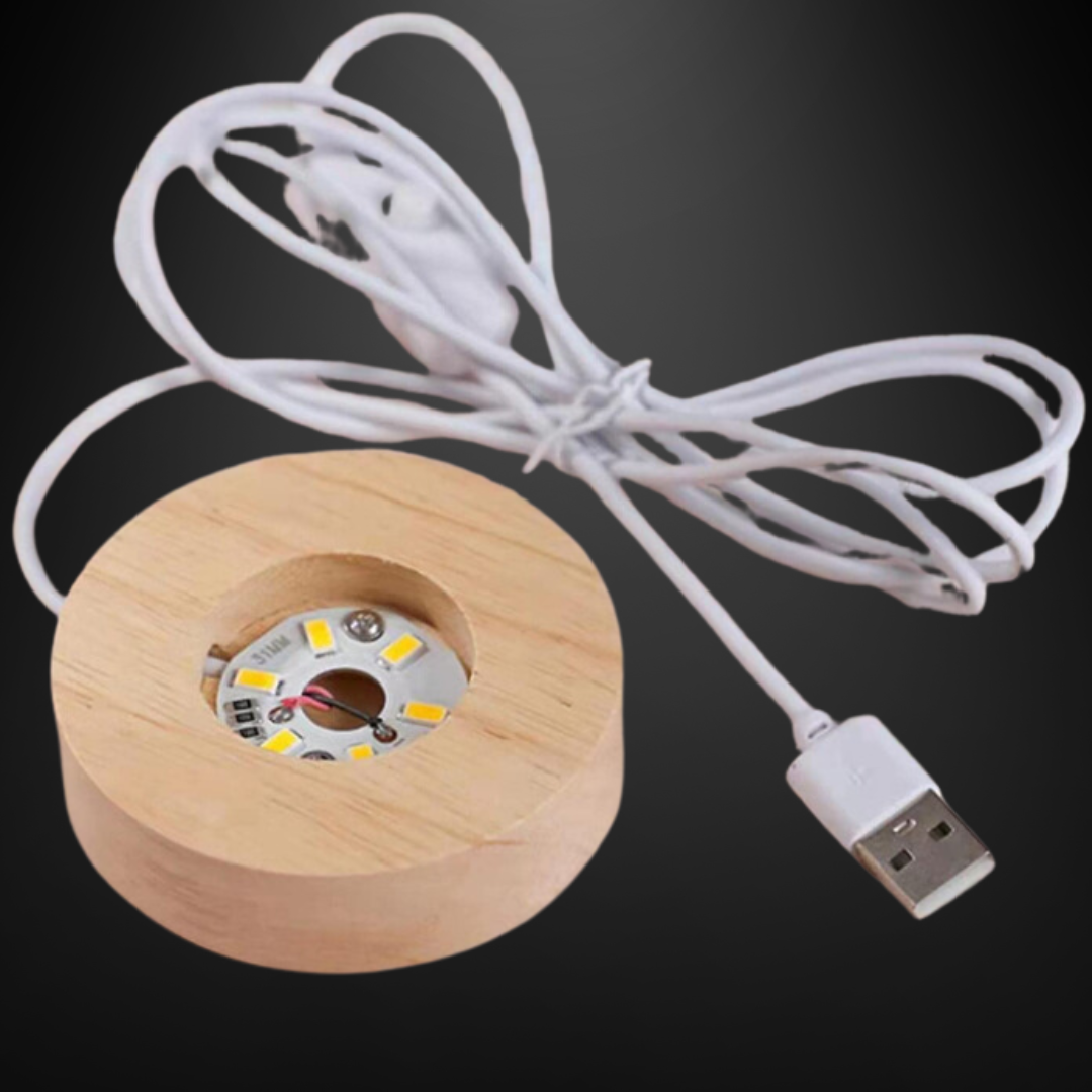 G.fidel 3D Crystal Ball  3D Crystal Ball Moon Night Light ,3D Laser Engraving , Magical Decoration Warm Light,Nightlight Kids Bedroom Decor,Nightlight Decolamp,as a Birthday Gift for Teens(Designs depend on as per availablity)