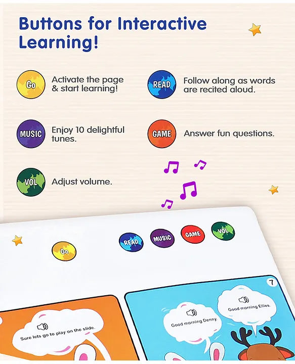 Interactive Reading & Learning Book
