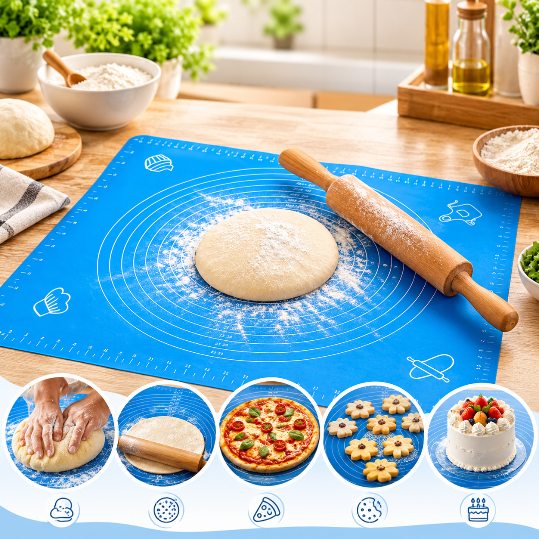 Silicone Baking Mat Roti mat for Kitchen Chapati