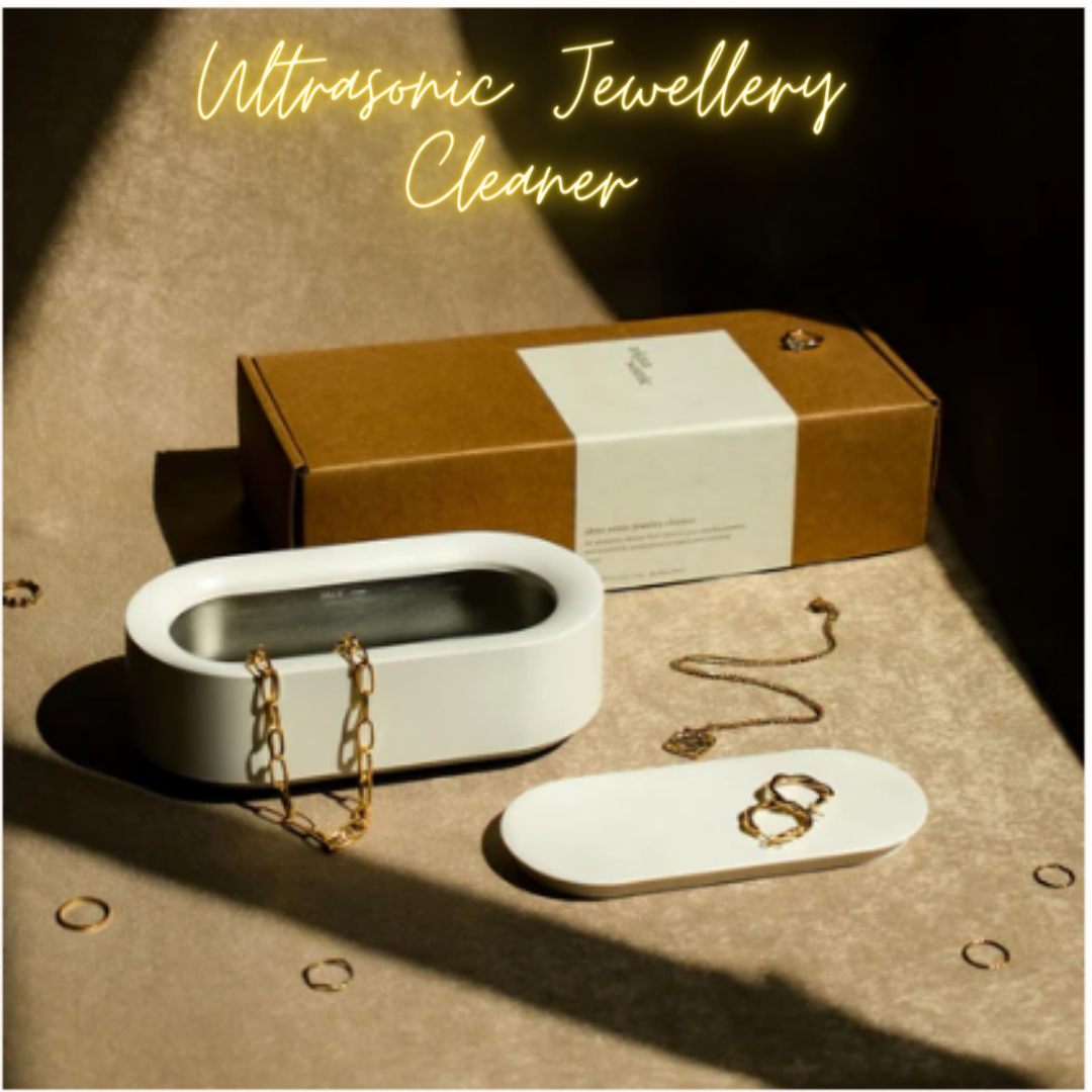 GFIDEL Ultrasonic Cleaner Machine, The ultrasonic all-in one cleaning gadget, Best UV Jewelry Cleaner, Ultrasonic Cleaner for Rings, Glasses, Jewelry, Dentures.