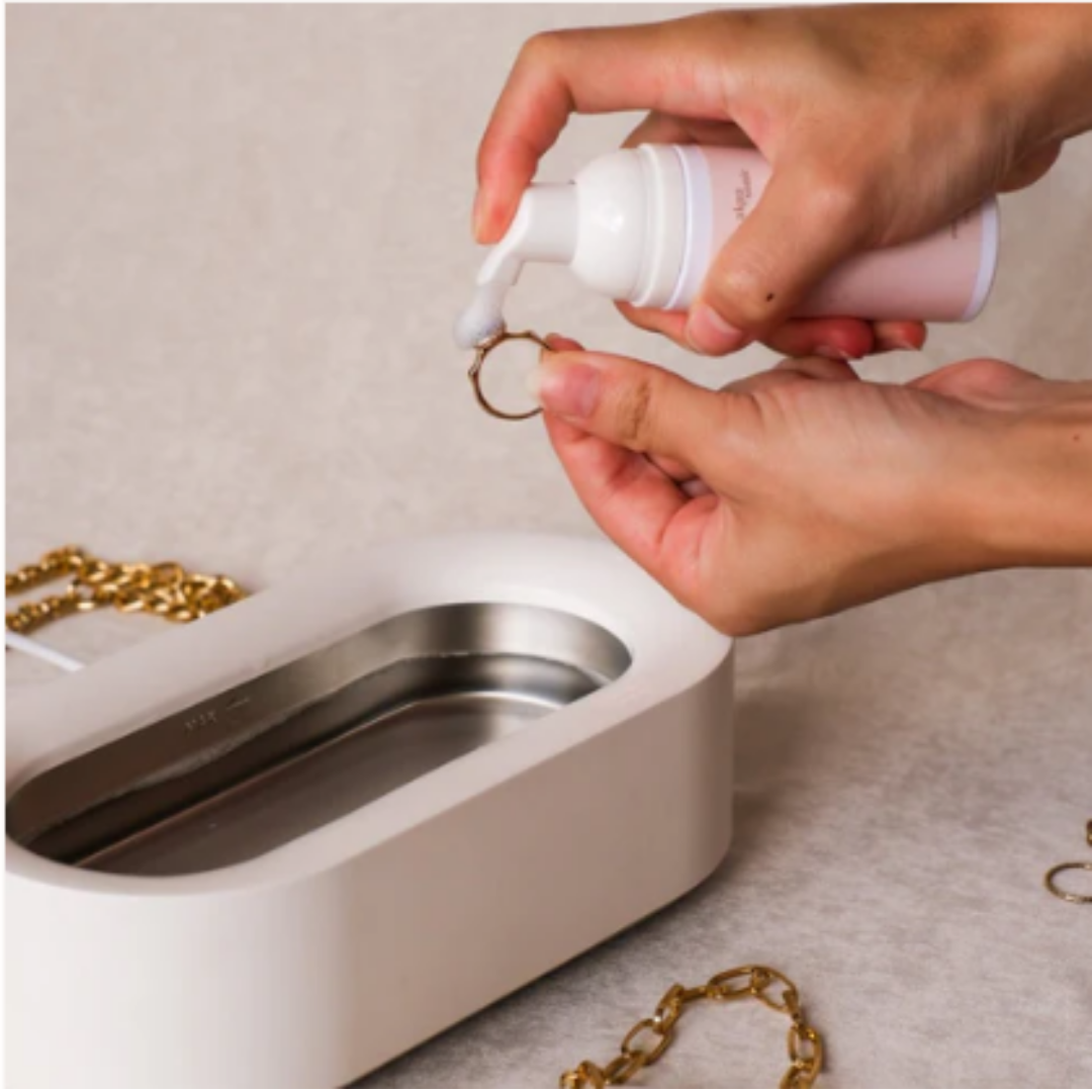 GFIDEL Ultrasonic Cleaner Machine, The ultrasonic all-in one cleaning gadget, Best UV Jewelry Cleaner, Ultrasonic Cleaner for Rings, Glasses, Jewelry, Dentures.