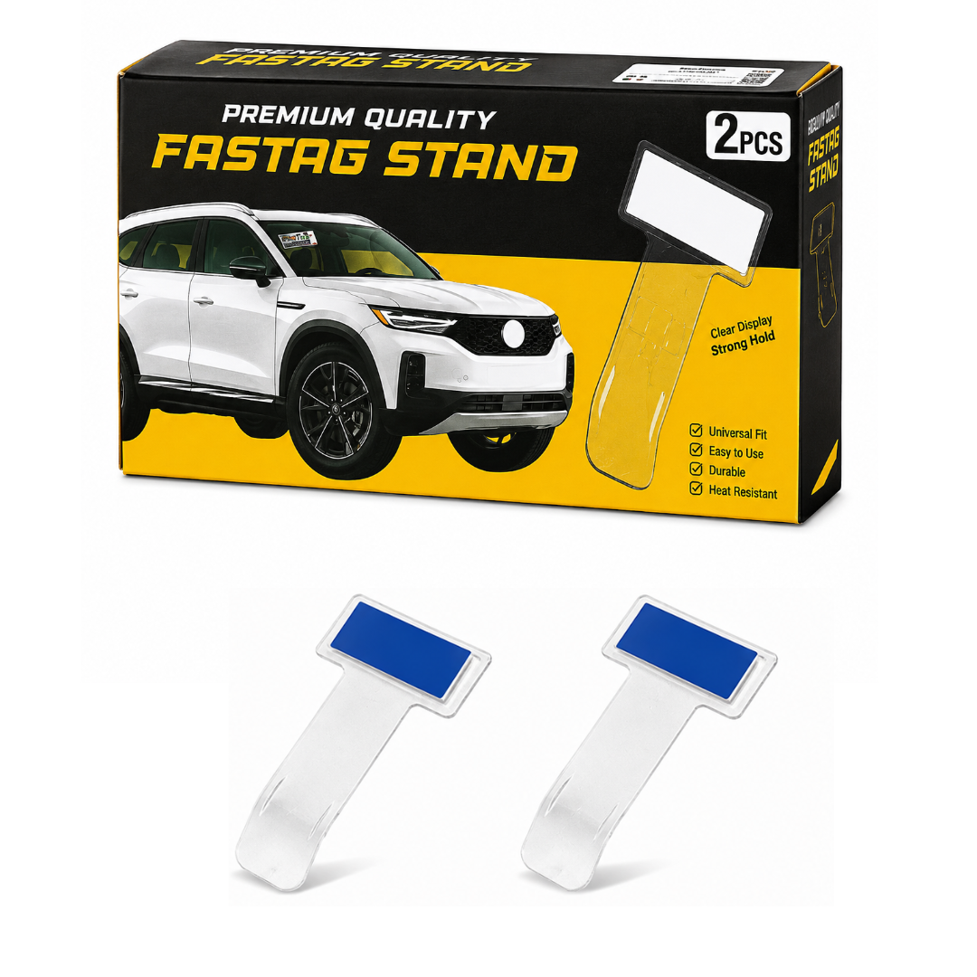 Transparent Windscreen Fastag Holder