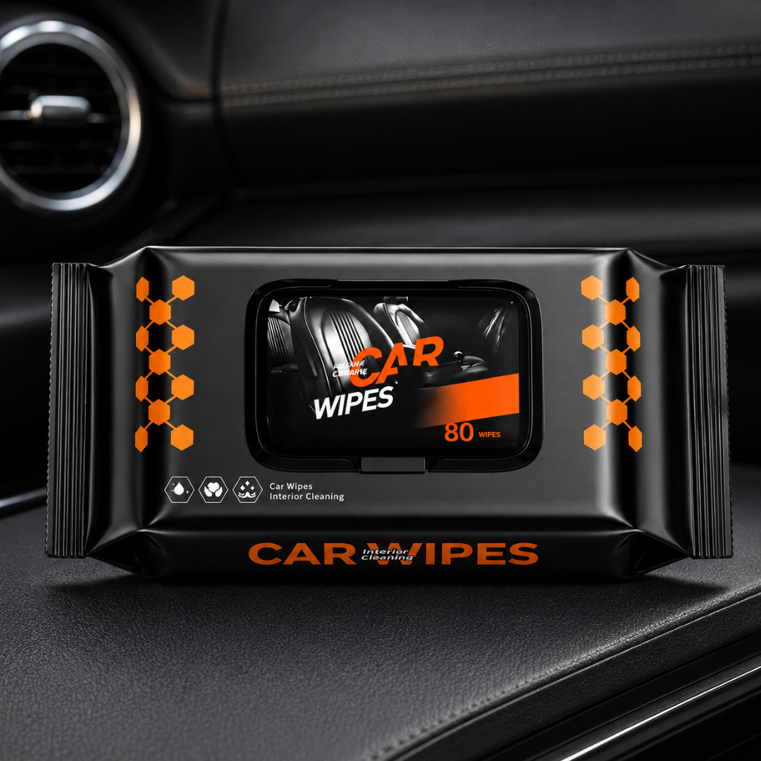 Car Cleaning Wipes 80 Pcs Wet Tissue Paper for Car Washing Car Cleaning Accessories Full Interior