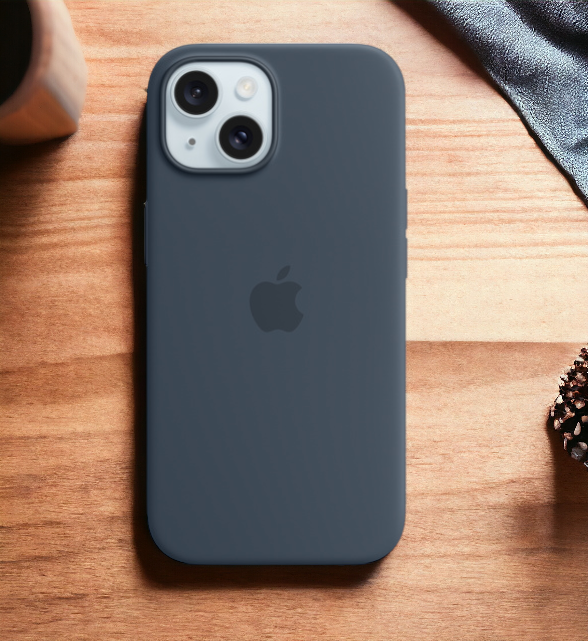 Silicone Back Case/Cover with Full Body Protection for iPhone 15/14/13/12 Series.( Random colour will be shipped )