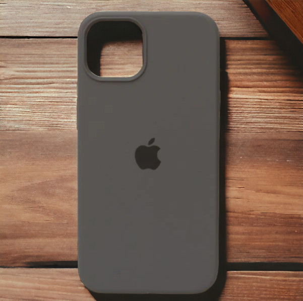 Silicone Back Case/Cover with Full Body Protection for iPhone 15/14/13/12 Series.( Random colour will be shipped )