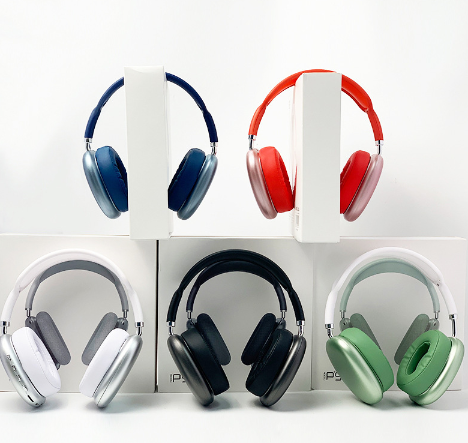 GFIDEL P9 Wireless Headphone Bluetooth Physical Noise Reduction Headset Stereo Sound TWS Earphones for Phone PC Gaming Earpiece Headset ( Random Colour will be Shipped )