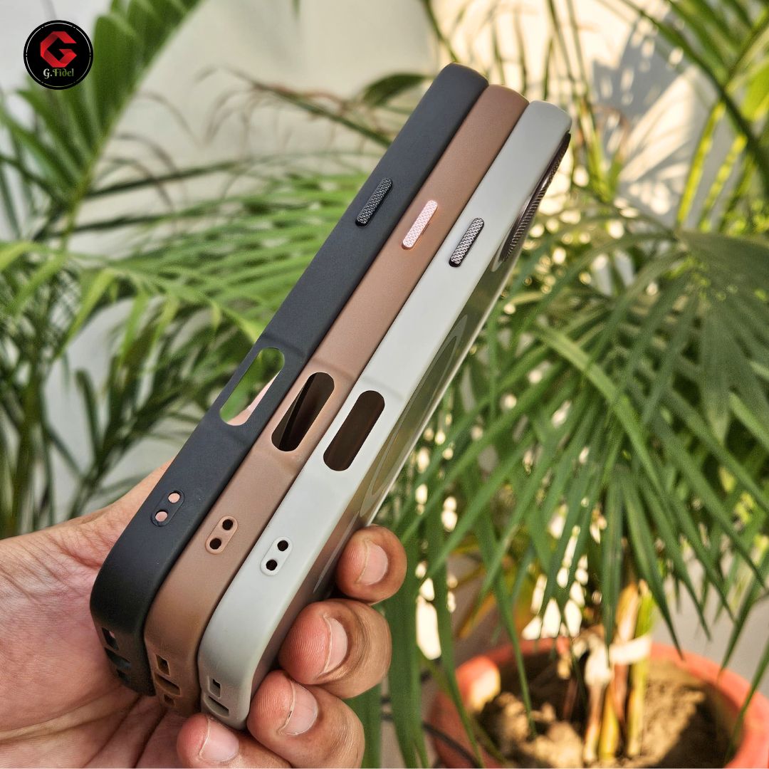 GFIDEL iPhone 16 Transparent Case with Mag Safe Support Back Cover.