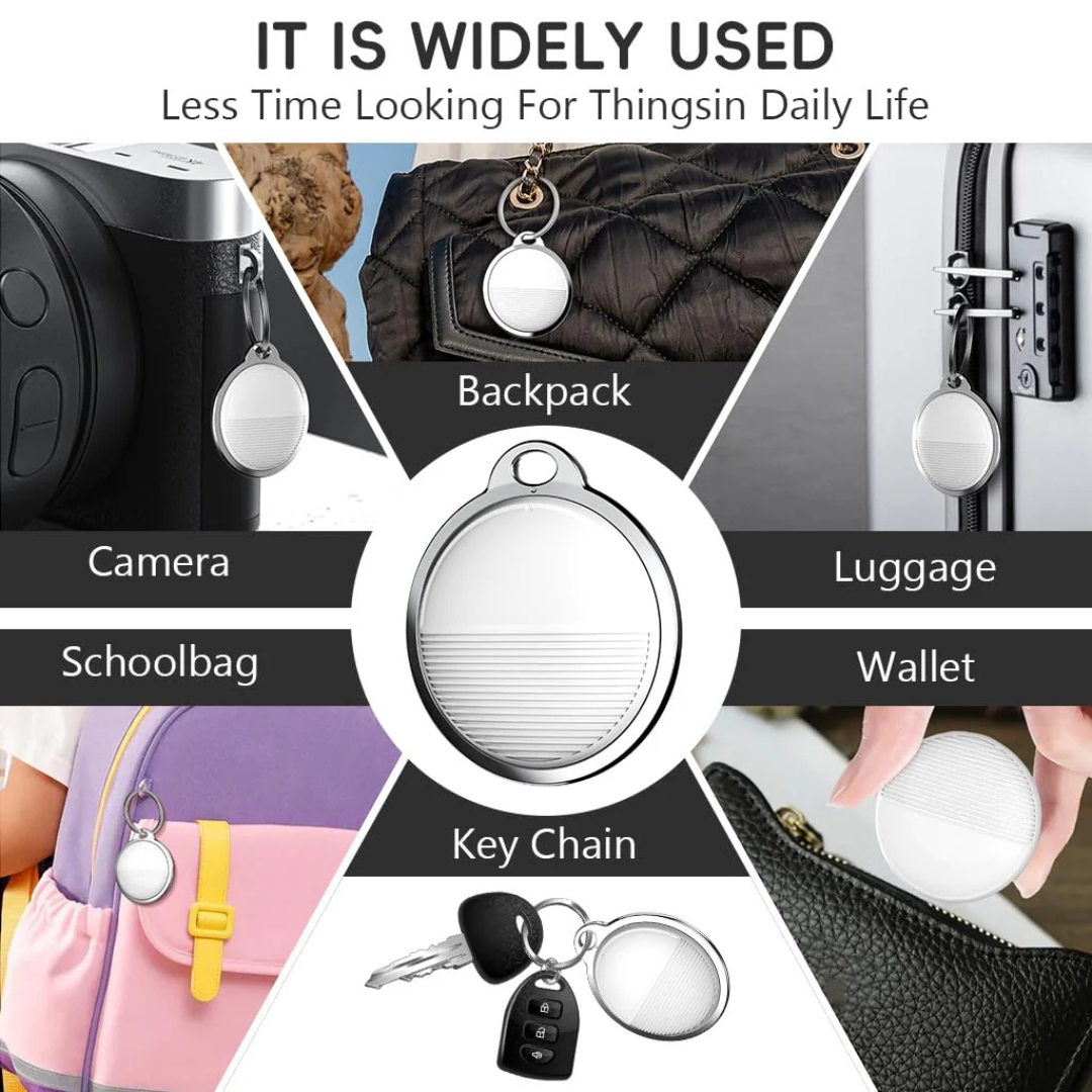 GFIDEL Loshall Tag Air Item Finder | Bluetooth Tracker | Global Tracking with Find My App (iPhone Only)