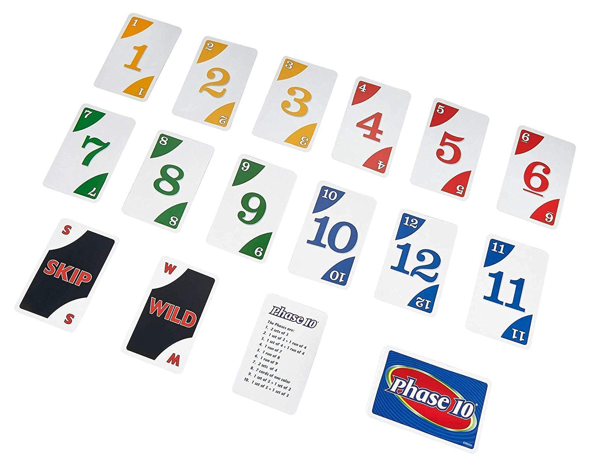 gfidel Phase 10 Playing Cards Cards for Kids Playing Indoor Game Playing Cards