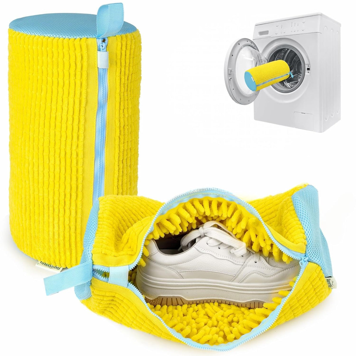 Shoe Washing Machine Bag 360° Deep Shoe Cleaning Bag