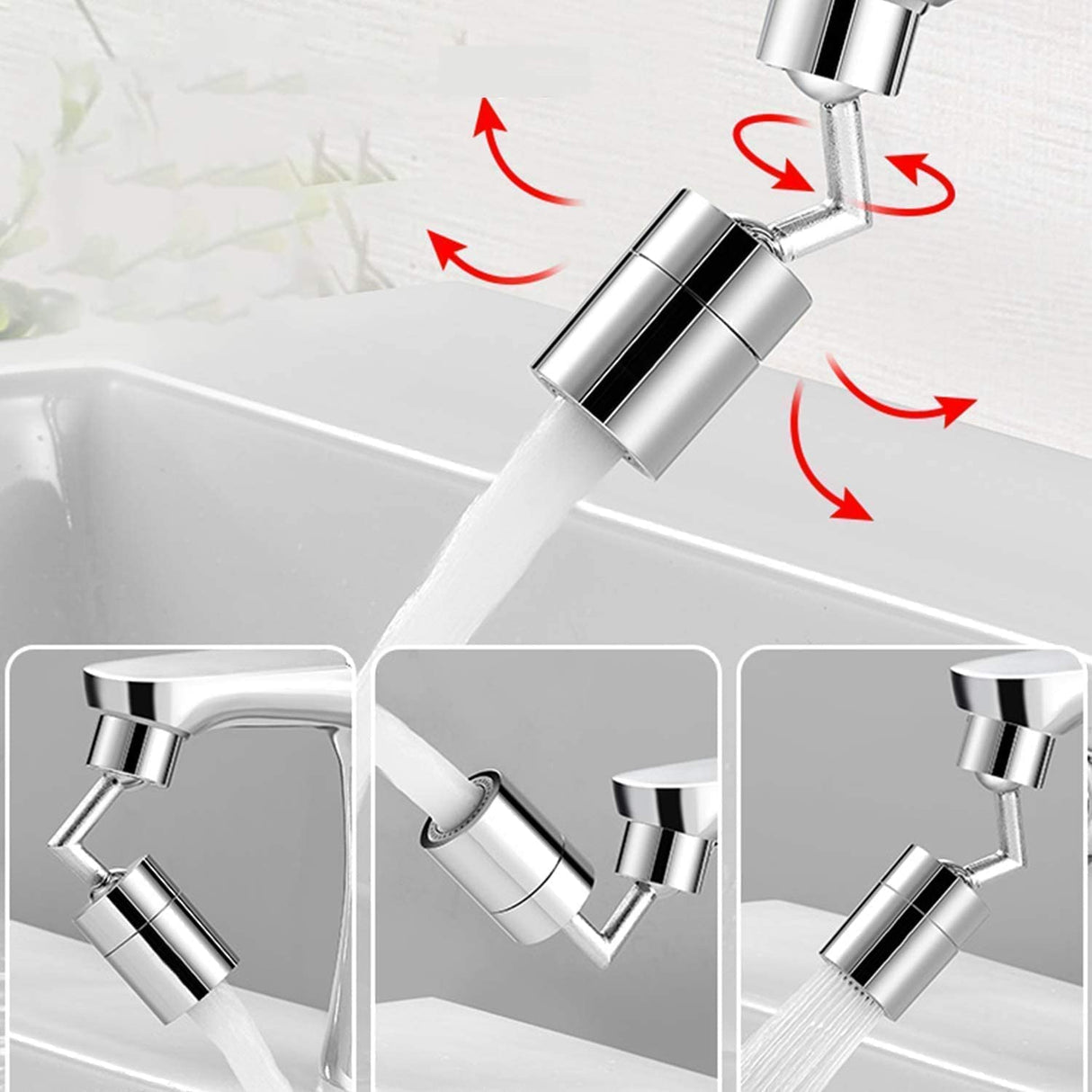 G.FIDEL 720 Degree Swivel Sink Fank faucet