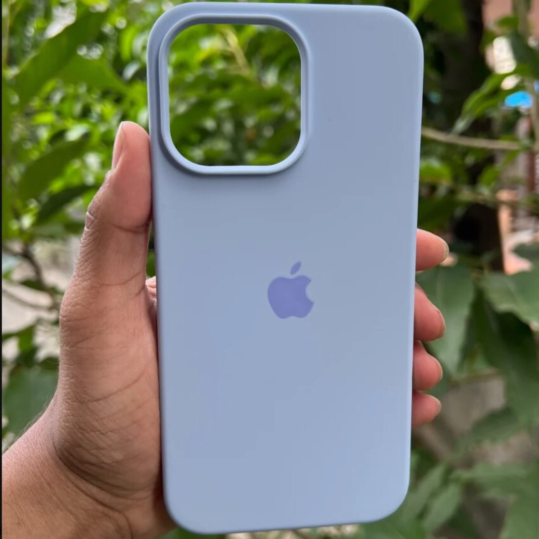 Silicone Back Case/Cover with Full Body Protection for iPhone 15/14/13/12 Series.( Random colour will be shipped )