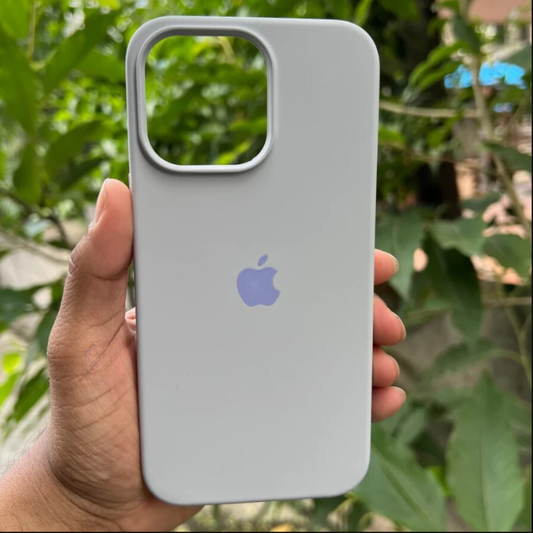 Silicone Back Case/Cover with Full Body Protection for iPhone 15/14/13/12 Series.( Random colour will be shipped )