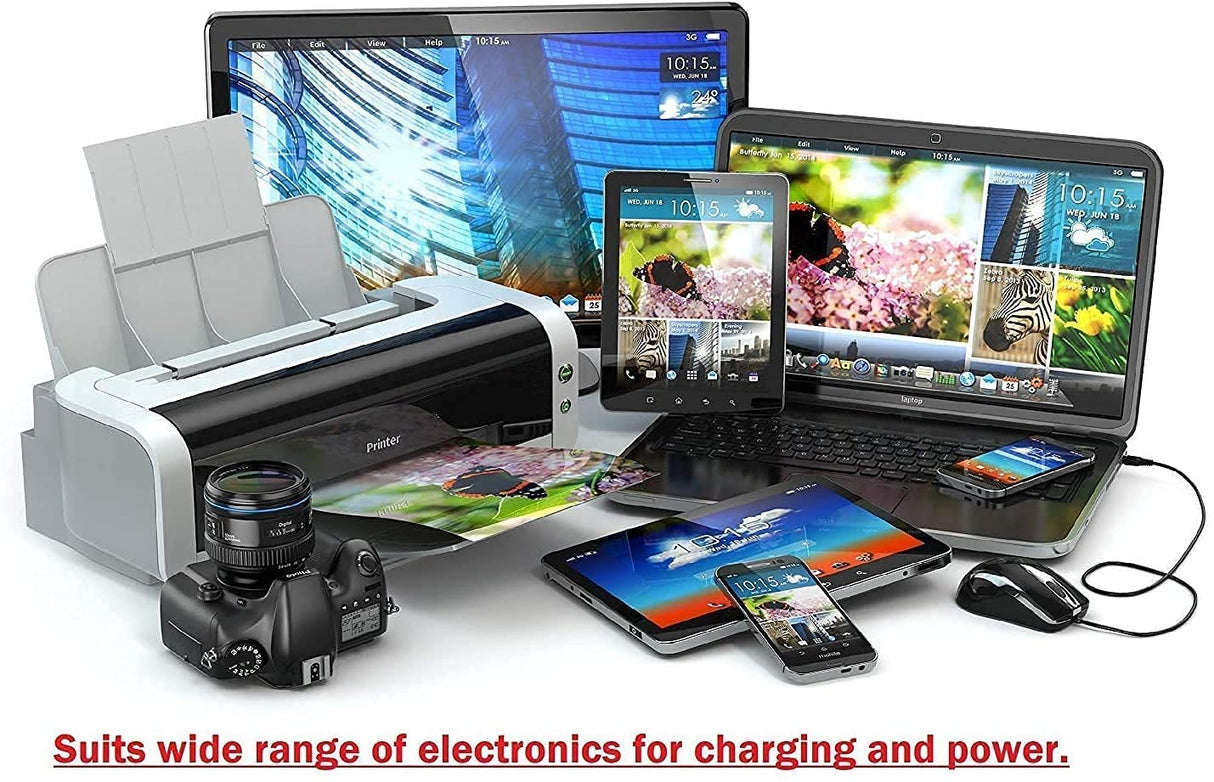 G.FIDEL 3 Way Socket Plug Adapter