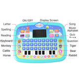 G.FIDEL Educational Kids Laptop with Piano, LED Screen, Music Activities, Learning Tablet for Toddlers 1-6 Years, Multicolor