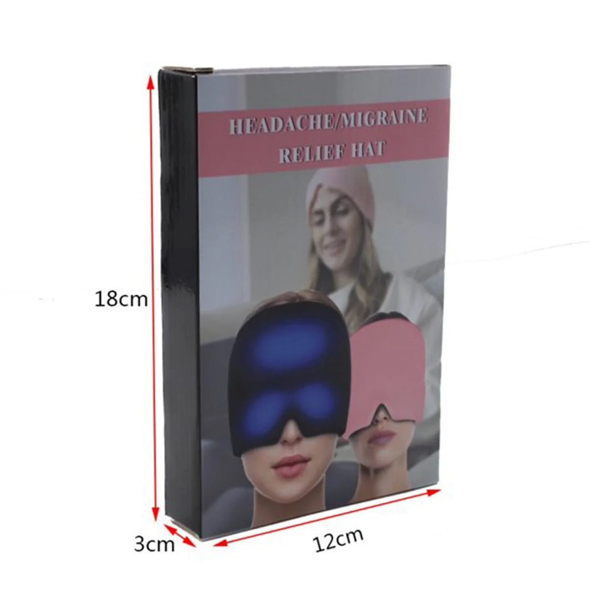 GFIDEL Headache Relief Cap, for hot & cold therapy ( Random color will be shipped )