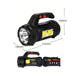 GFIDEL 5 in 1 MultiFunctional LED Torch light with 14 pcs Tool Kit.