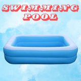 GFIDEL Summer Special Inflatable Swimming Pool Bath Tub with Air Pump/Kids Bath Tub/Water Pool for Kids & Adults  (10 Feet Tub)