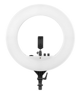 GFIDEL 22 inch (55.88 cm) Professional LED Ring Light Three-Position Shooting- 65W Dimmable Lighting for Vlog, Makeup, YouTube, Camera, Photo, Video,3200K-6500K | BluetoothT Remote