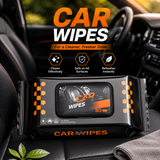 Car Cleaning Wipes 80 Pcs Wet Tissue Paper for Car Washing Car Cleaning Accessories Full Interior
