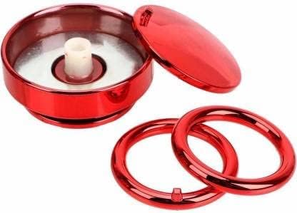 Car Air Freshener Solar Alloy Rotating Pressure Reduction Car Accessories Car Perfume Diffuser