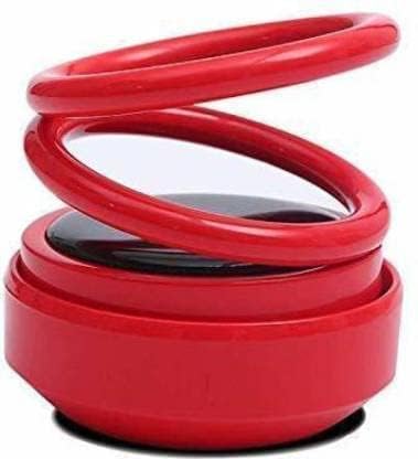 Car Air Freshener Solar Alloy Rotating Pressure Reduction Car Accessories Car Perfume Diffuser