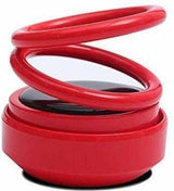 Car Air Freshener Solar Alloy Rotating Pressure Reduction Car Accessories Car Perfume Diffuser