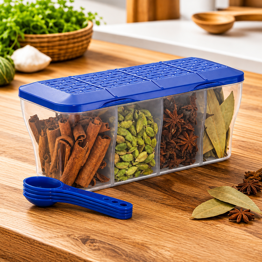 4-in-1 Airtight Food Storage Container