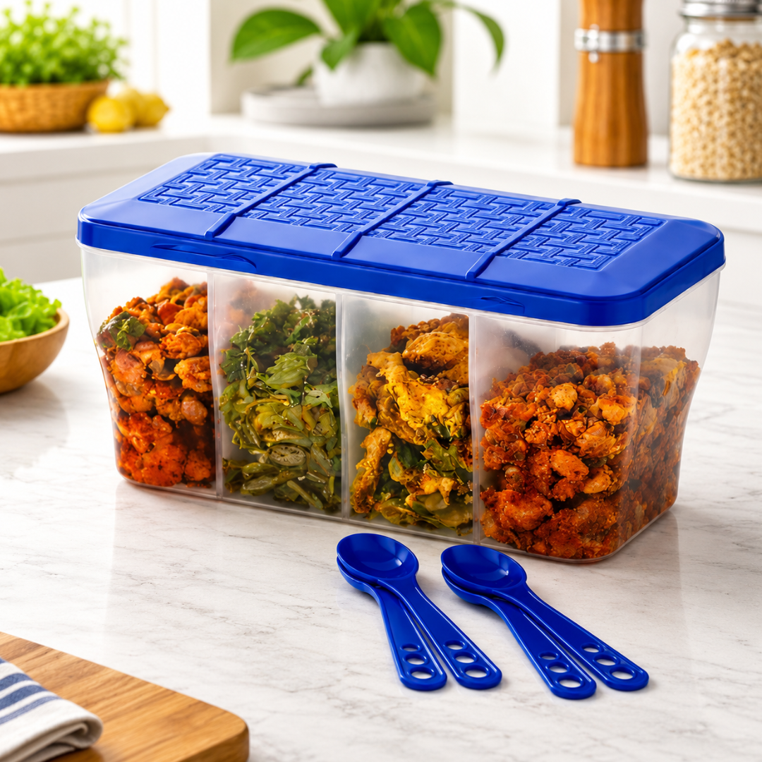 4-in-1 Airtight Food Storage Container