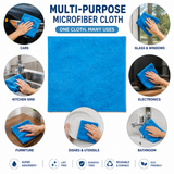 4 PC Microfibre 340 GSM Car Cleaning Towels