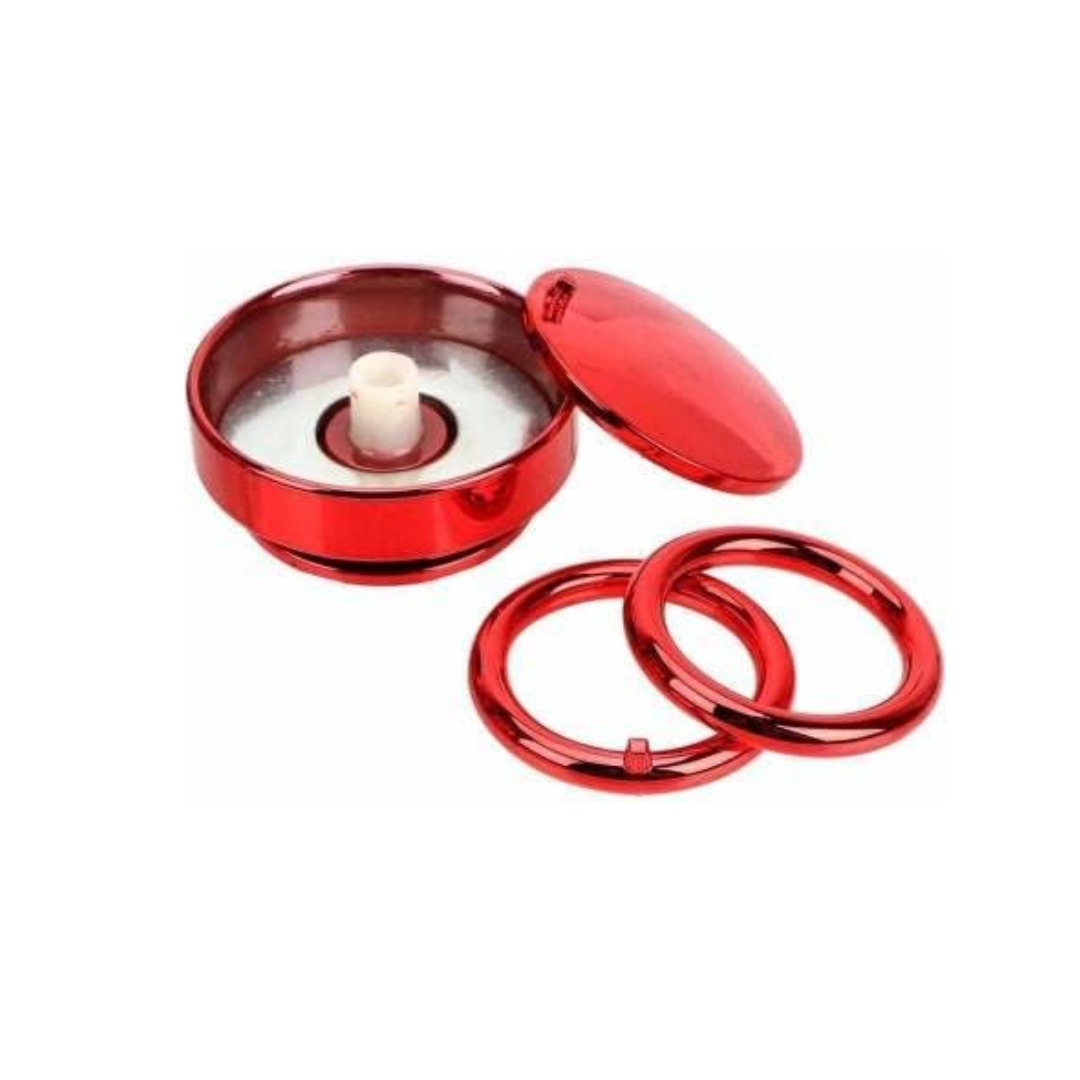 Car Air Freshener Solar Alloy Rotating Pressure Reduction Car Accessories Car Perfume Diffuser