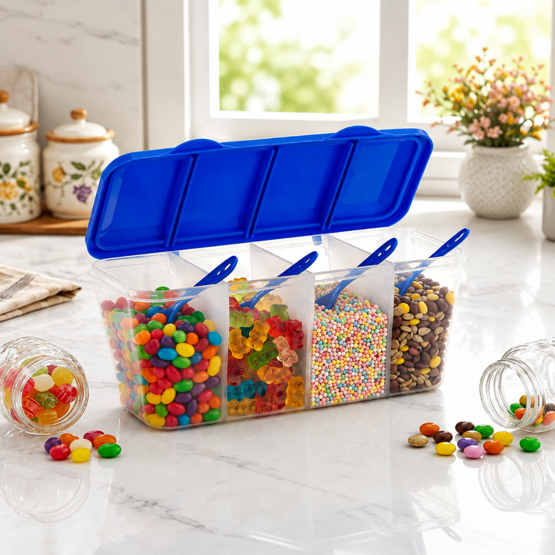 4-in-1 Airtight Food Storage Container