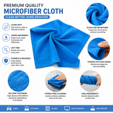 4 PC Microfibre 340 GSM Car Cleaning Towels