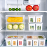 6-compartment divided Veggie Tray Snackle Box