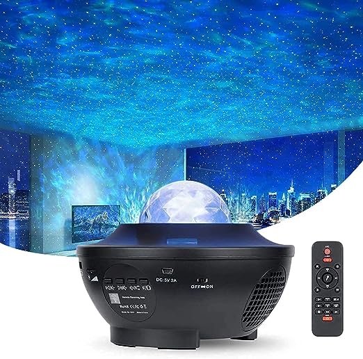 Galaxy Projector for Starlight Projector, 3 in 1 Starry Night Light Projector with Bluetooth Speaker.