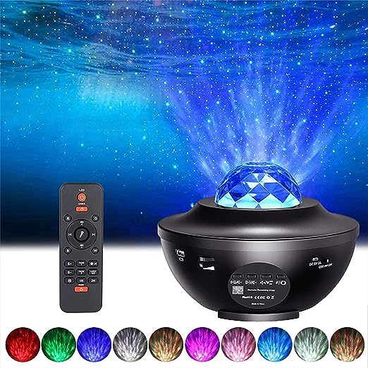 Galaxy Projector for Starlight Projector, 3 in 1 Starry Night Light Projector with Bluetooth Speaker.