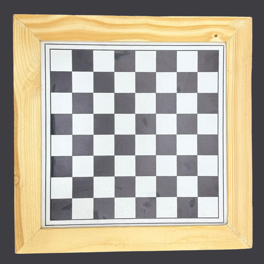 Chess and Ludo 2 in 1 Board Wooden Set For Kids and Adults