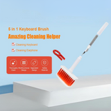 GFIDEL 5 in 1 Soft Brush Keyboard Cleaner with Multi-Function Computer Cleaning Tools Kit, Corner Gap Duster.