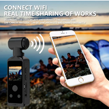 GFIDEL 4K HD Pocket Camera, 270° Rotatable