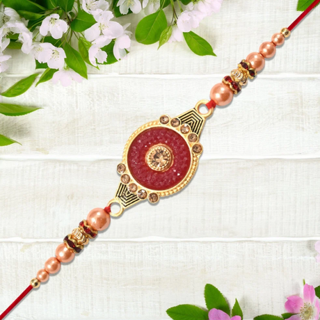 Flower design rakhi