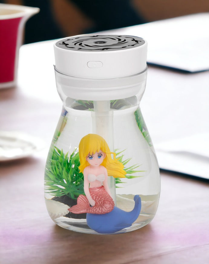 GFIDEL- Mini Mermaid Air Humidifier for your living space (Without essential oil diffuser)