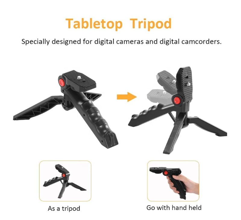 GFIDEL Video Making Kit: Camera, Mic, Tripod, LED Light, Phone Holder - Perfect Vlogging Setup