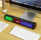 GFIDEL Portable Home Desktop SOUNDBAR, Dynamic Thunder Sound 1200mAh Battery 6 W Bluetooth Soundbar