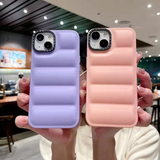 GFIDEL Puffer Edition Silicone Case for iPhone Series | Scratch Resistance Mobile Cover, Camera Protection Case Compatible with iPhone 12/13/14 .