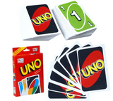 gfidel UNO Family Card Game, with 112 Cards, Makes a Great Gift for 7 Year Old and Up