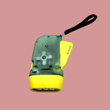 GFIDEL Rechargeable 3 LED Hand Press Torch – Battery-Free Flashlight (1 Pc)