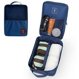 G.FIDEL 3 Layers Shoe Storage Bag Waterproof Travel Shoes Case Boots Organizer - Multi Color