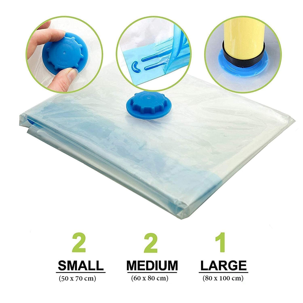 G.FIDEL Clothes Storage Bag, Vacuum Bags for Clothes, Cloth Storage Bag, Storage Bags for Clothes, Vacuum Bags