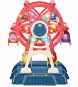 G.FIDEL Amusement Park Rotating Ferris Wheel Toy with Music and LED Light