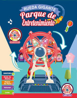 G.FIDEL Amusement Park Rotating Ferris Wheel Toy with Music and LED Light